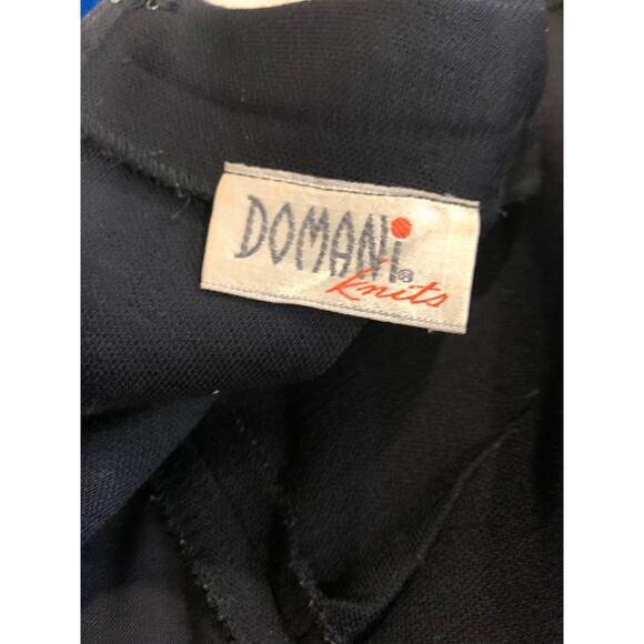 Vintage 60s Black Sweater | Mod PIN UP Bombshell Back Zip | Rockabilly | XS/S - Picture 9 of 10